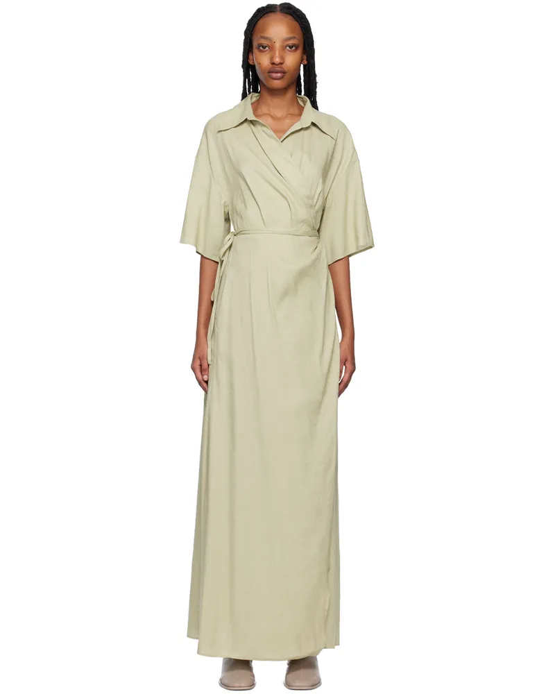 camilla and marc Taupe Sevilla Shirt Midi Dress Oregano
