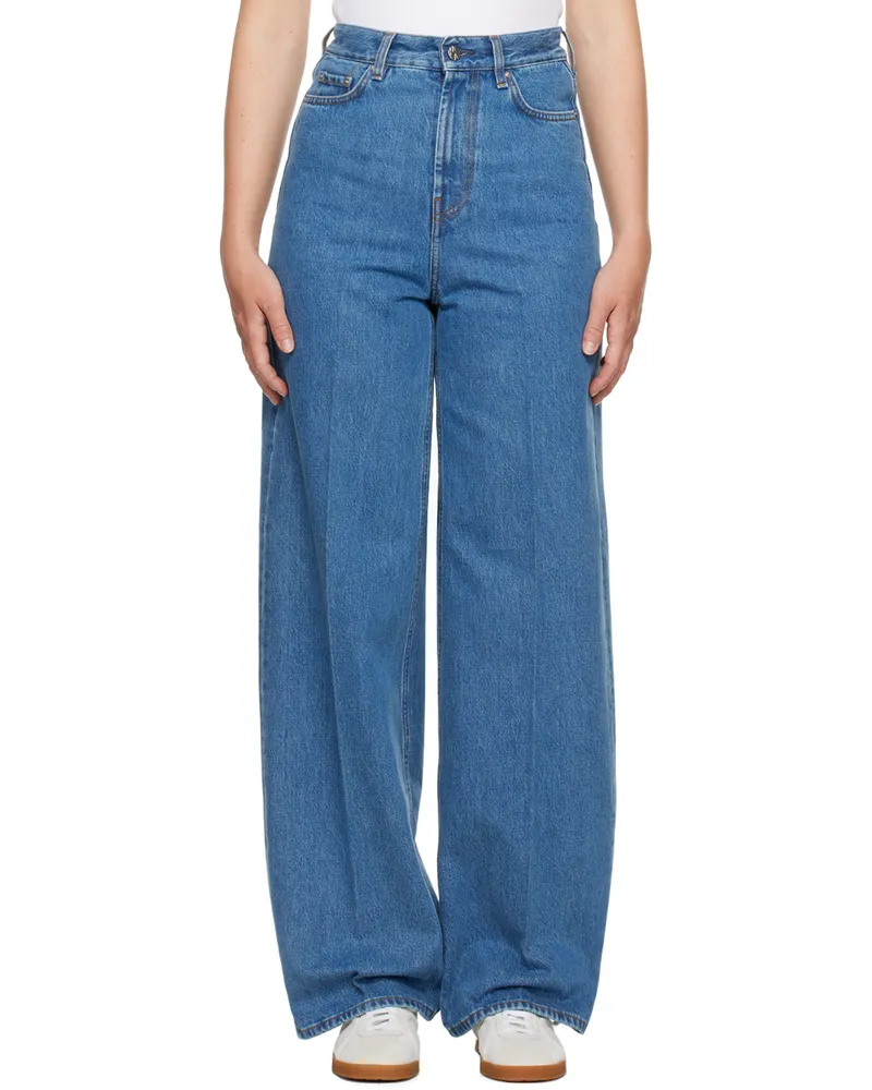Totême Blue Wide Leg Jeans 167