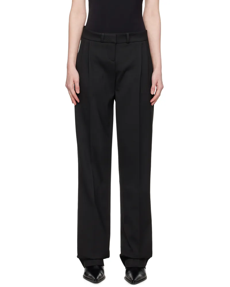 COPERNI Black Relaxed-Fit Trousers Black