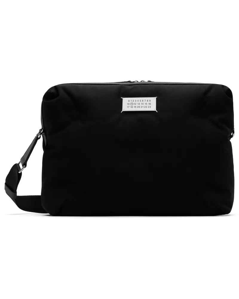 Maison Margiela Black Glam Slam Sport Computer Bag T8013