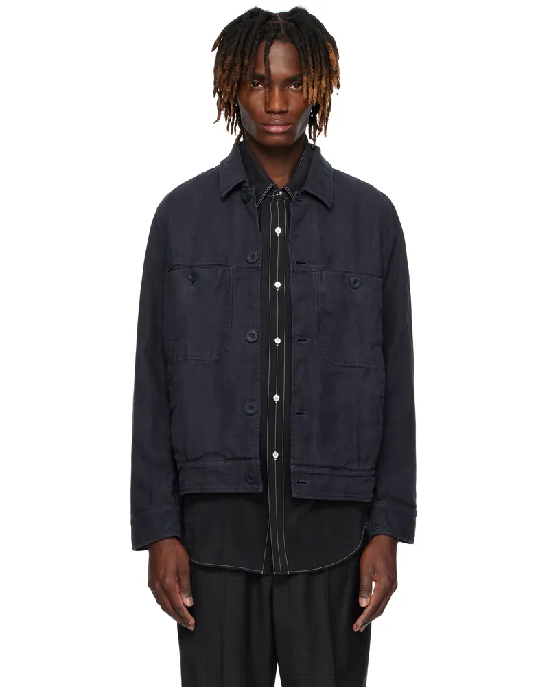 Casey Casey Navy Johnsen Jacket Night