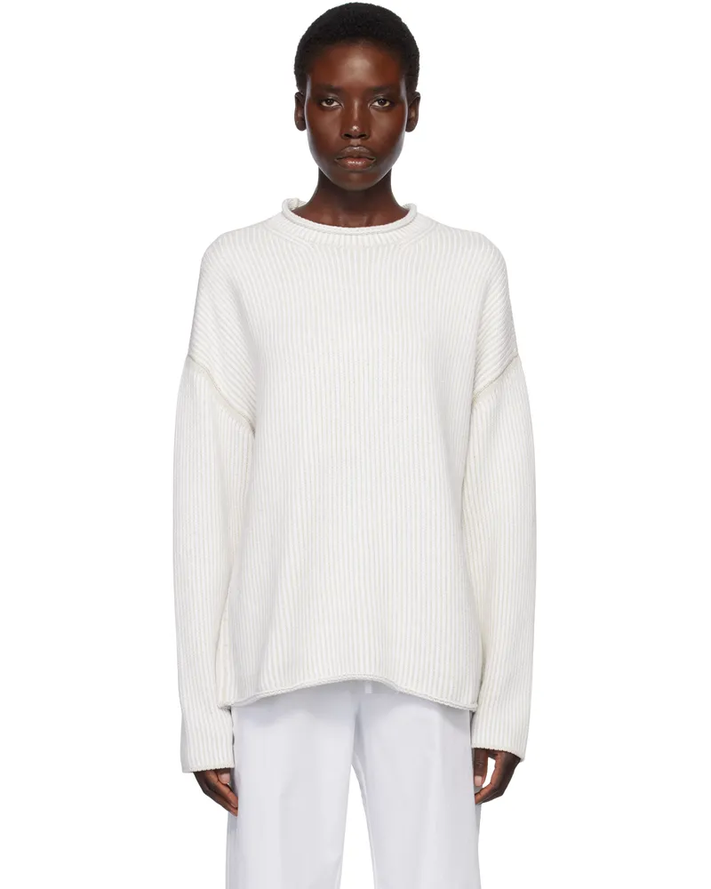 Lauren Manoogian Gray Fade Rollneck Sweater Mw01