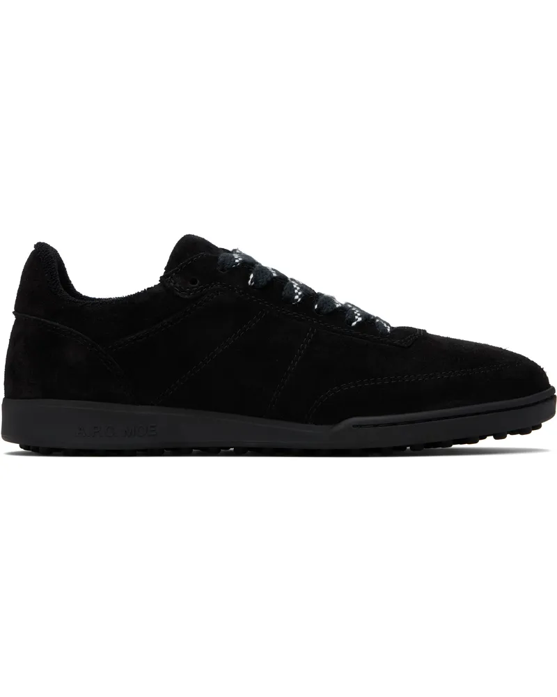 A.P.C. Black Moe Sneakers Lzz