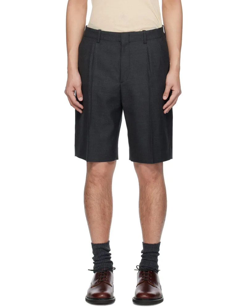Our Legacy Gray Borrowed Shorts Premium