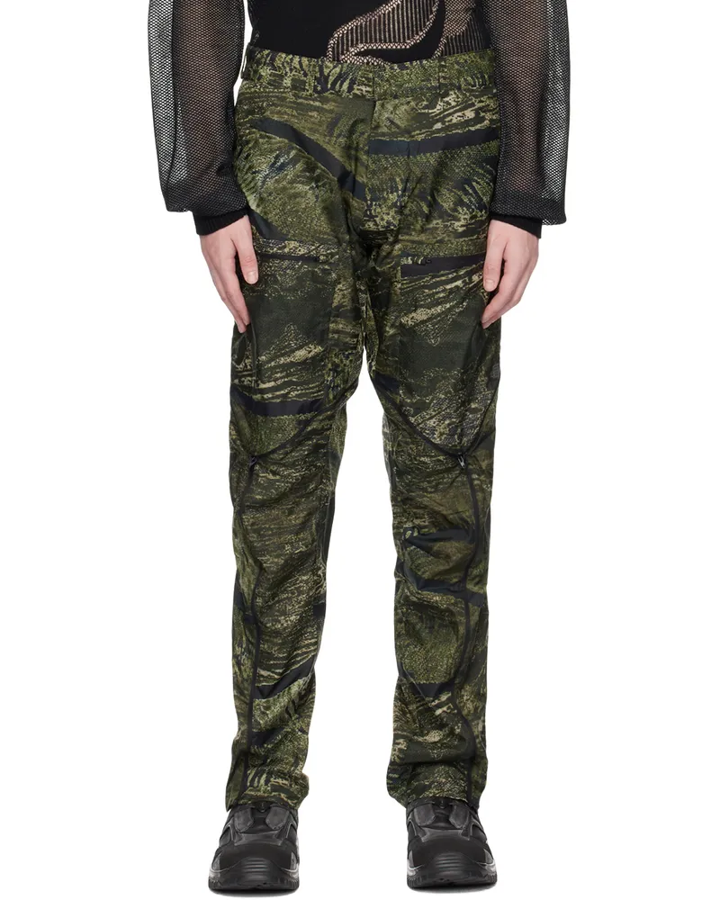 Olly Shinder Khaki Convertible Cargo Pants Forest
