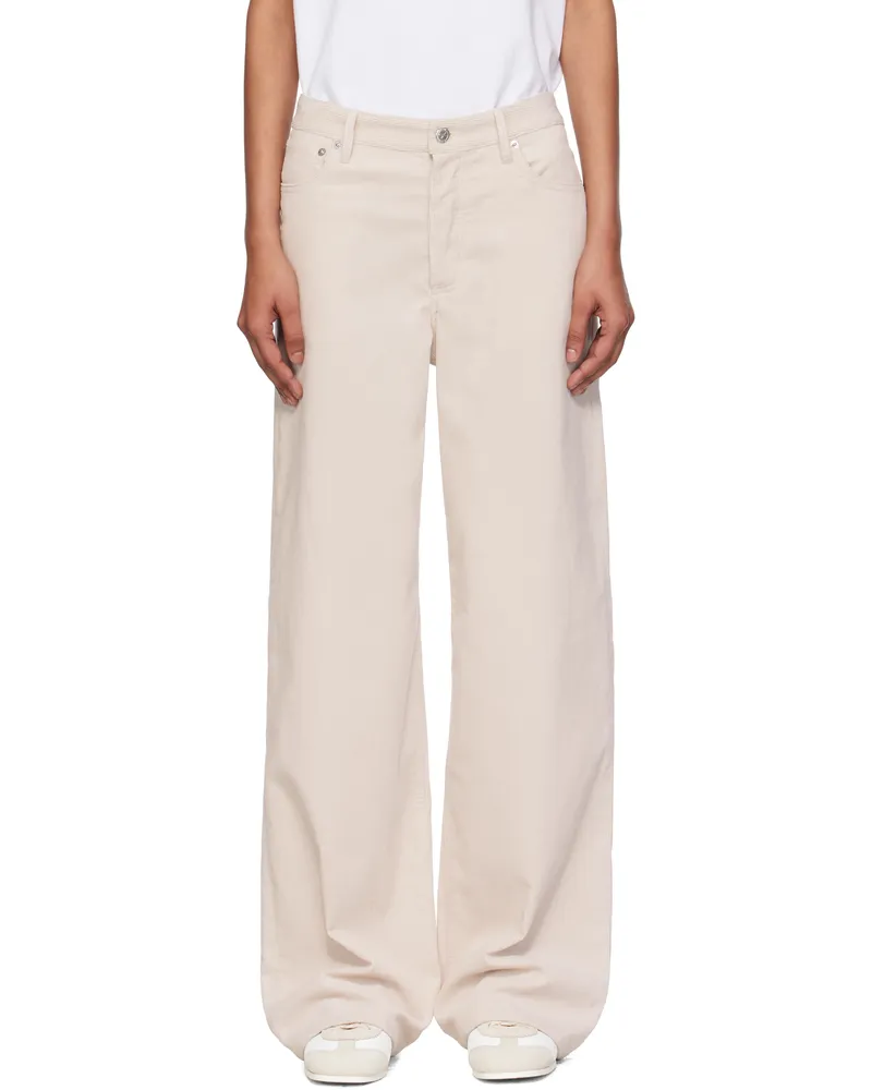 A.P.C. Off-White Elisabeth Trousers Aae