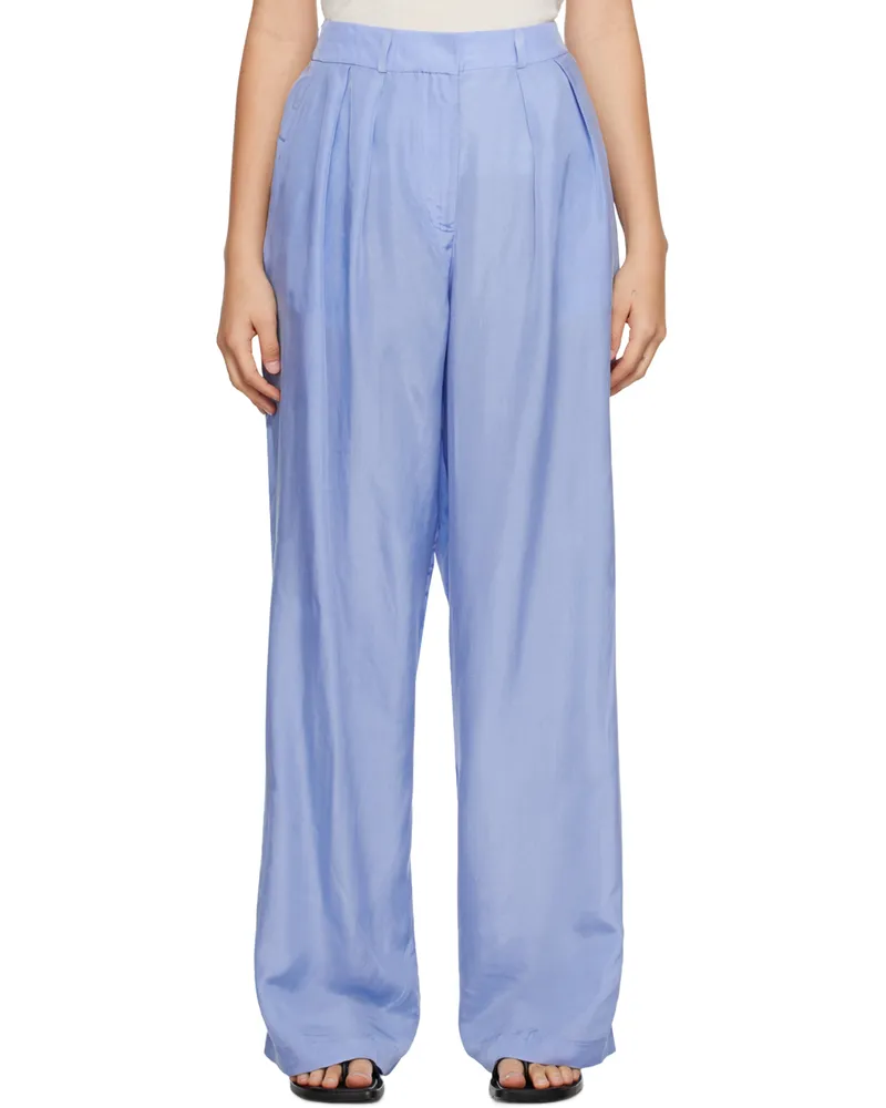 FRANKIE Shop Blue Tansy Trousers Light