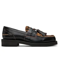 Our Legacy Black & Brown Tassel Loafer Honky