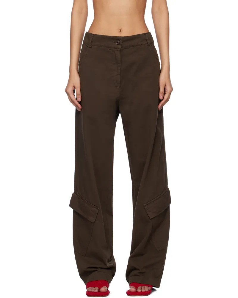 GIMAGUAS Brown Irina Trousers Brown