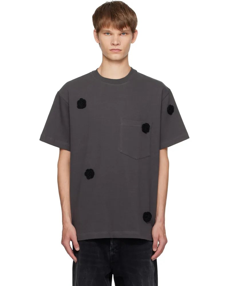 Song For The Mute Gray Daisy Standard T-shirt Washed