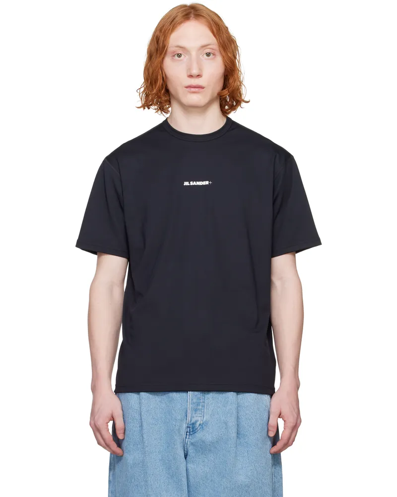 Jil Sander Black Active Jersey T-shirt 001