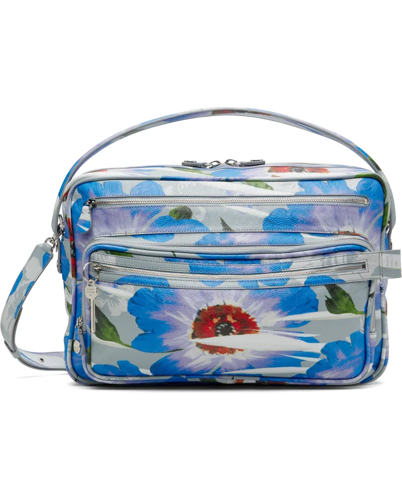 Acne Studios Blue Camero Camera Shoulder Bag Aan