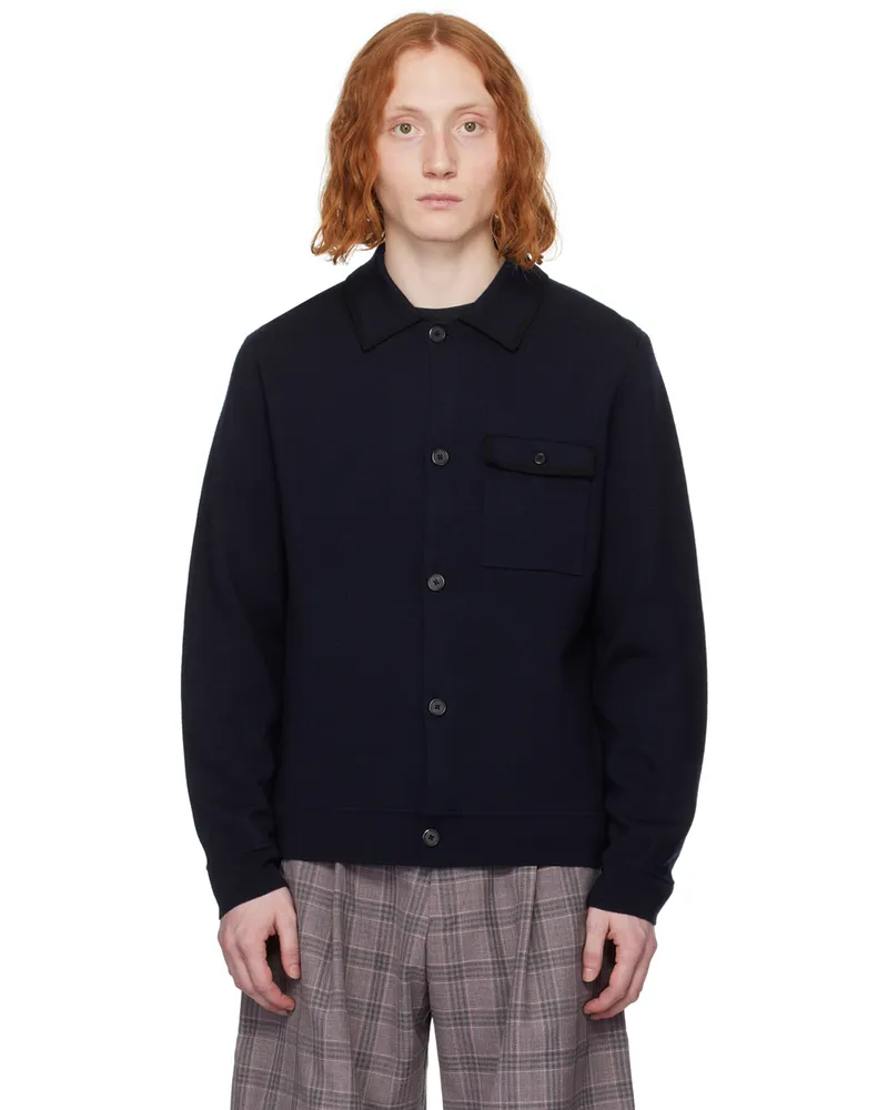 Paul Smith Navy Heavyweight Jacket 49