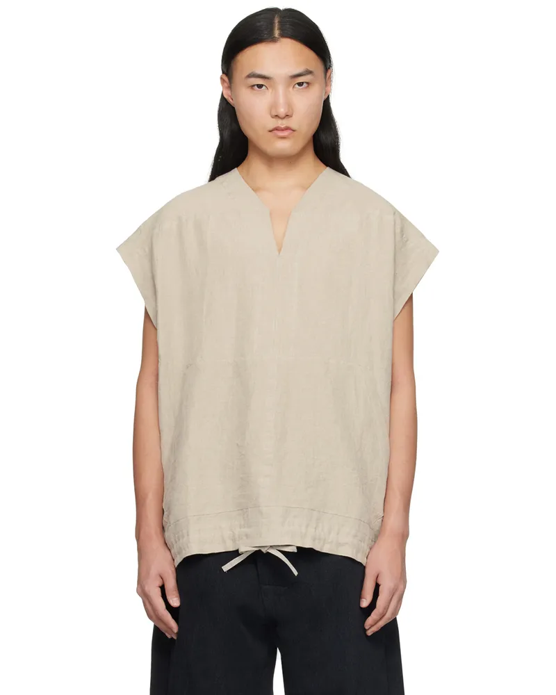 Jan-Jan Van Essche Taupe #35 Shirt Natural