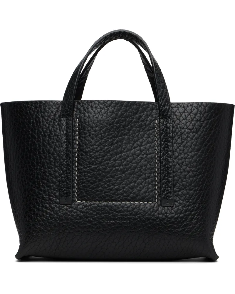 Rick Owens Black Concordians Mini Shopper Tote 09