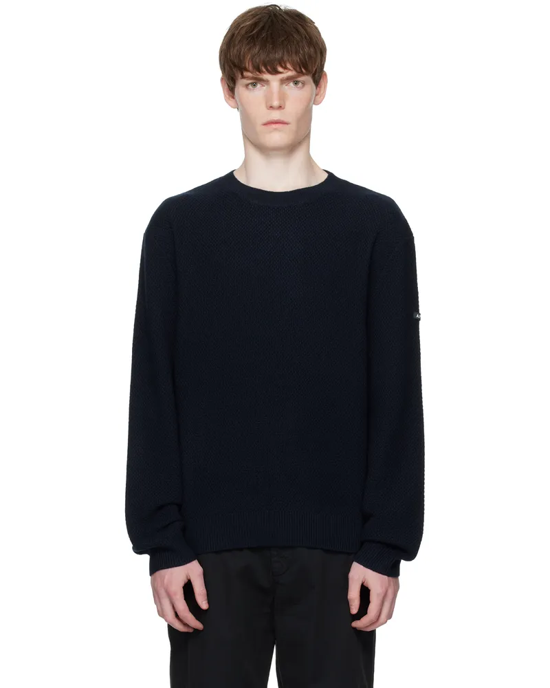 A.P.C. Navy Thomas Sweater Iak
