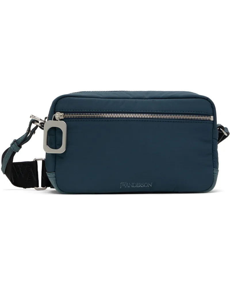J.W.Anderson Navy JWA Puller Camera Crossbody Bag 800