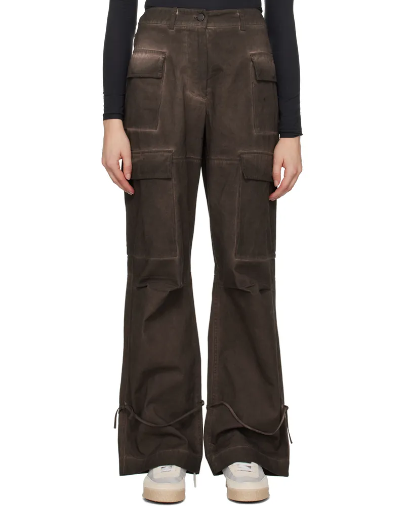 Holzweiler Brown Night Worker Trousers 1111