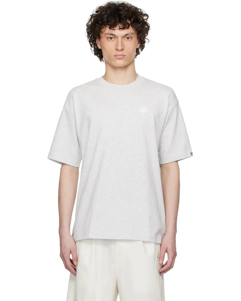 AAPE by A Bathing Ape Gray 'AAPE Now' T-shirt Wh2