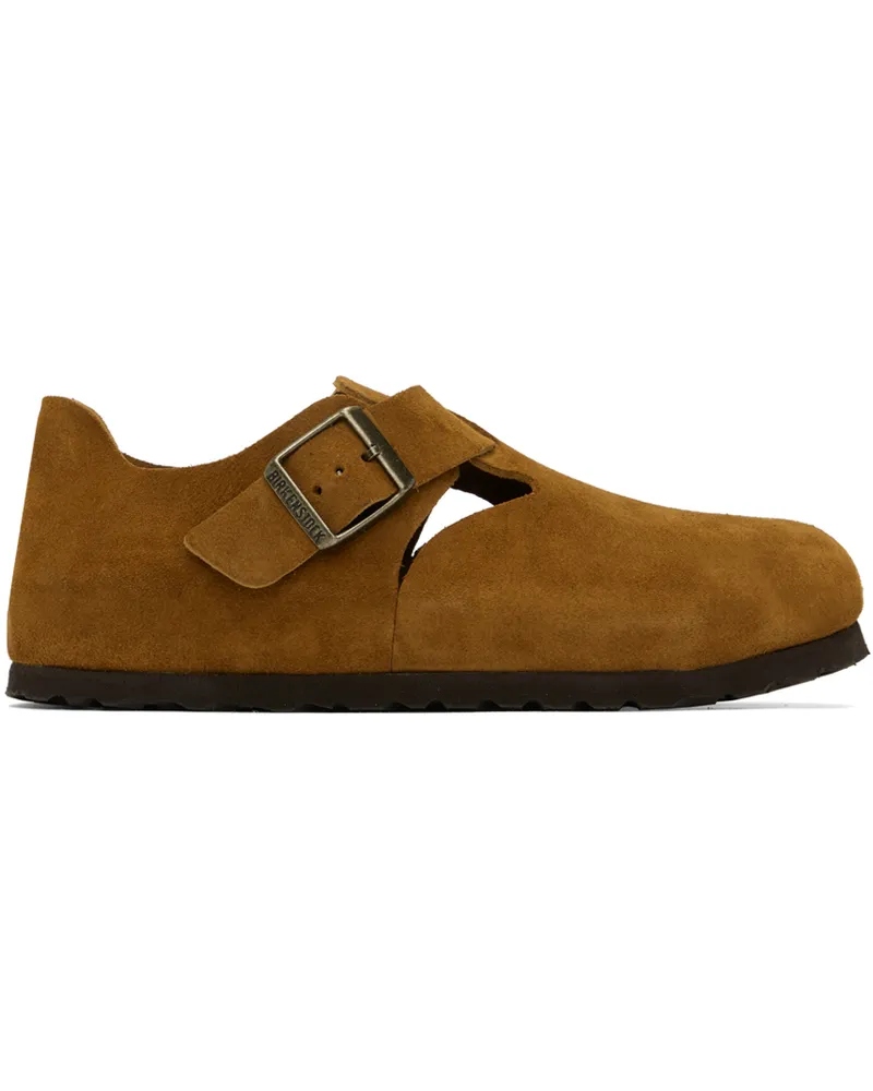 Birkenstock Tan Narrow London Loafers Mink
