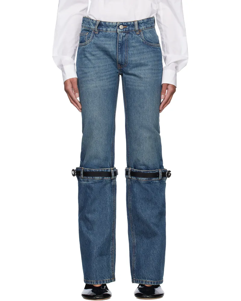 COPERNI Blue Hybrid Jeans Blue