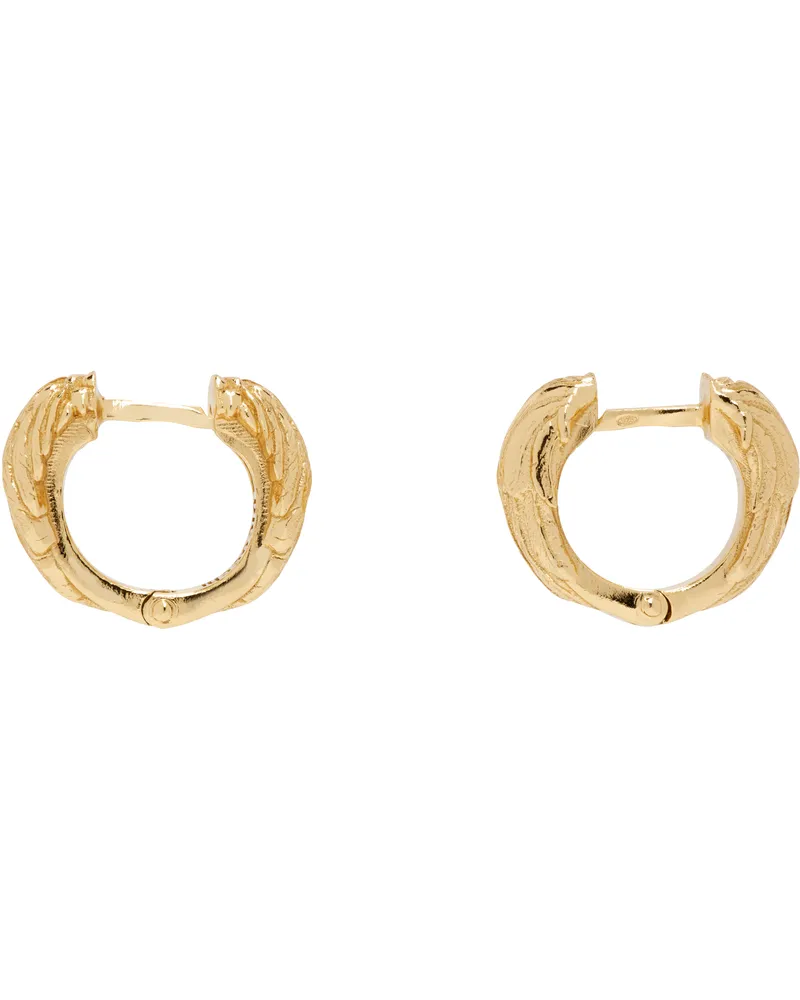 Emanuele Bicocchi Gold Wing Earrings Gold