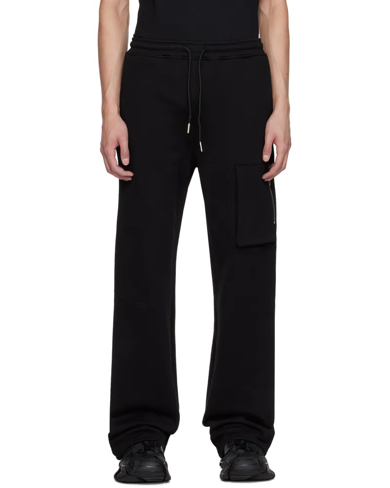Spencer Badu Black Pocket Sweatpants Black