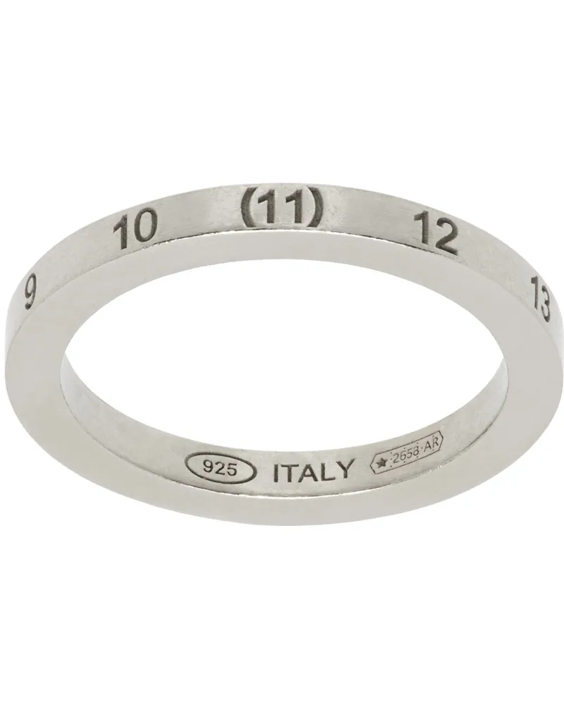 Maison Margiela Silver Numerical Ring 951