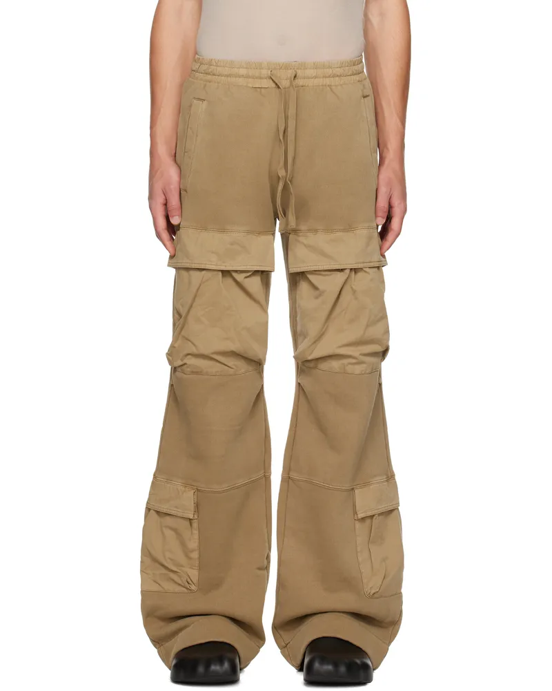 Entire Studios Tan Utility Cargo Pants Cork