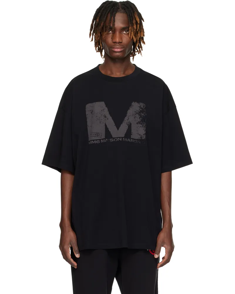 Maison Margiela Black Graphic T-shirt 900