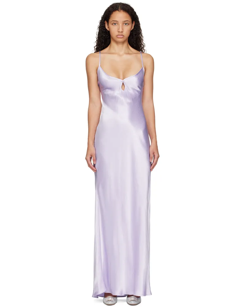bec & bridge SSENSE Exclusive Purple Cedar City Maxi Dress Lilac