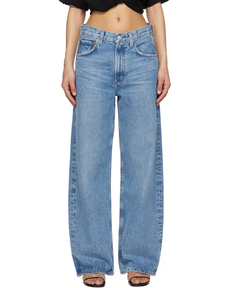 AGOLDE Blue Low Curve Jeans Fairway