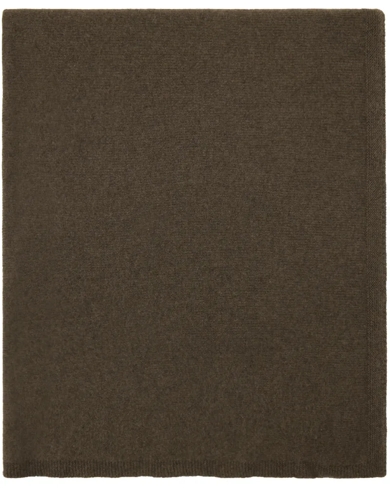 Baserange Brown Whit Scarf Teak