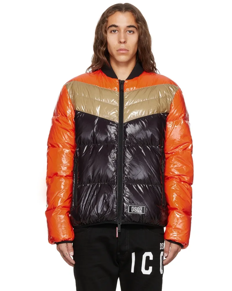 Dsquared2 Orange Bomber Down Jacket 186