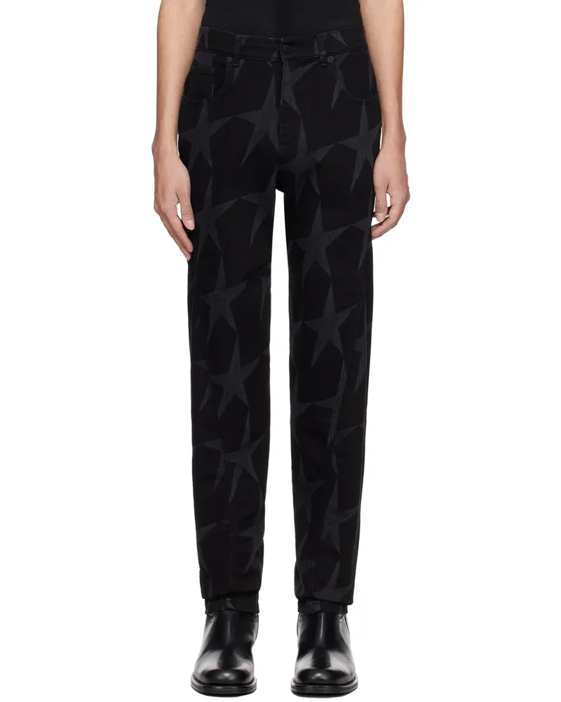 Thierry Mugler Black Star Jeans Black