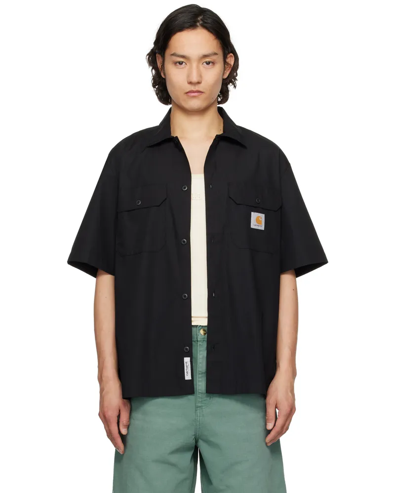 Carhartt WIP Black Craft Short Sleeve Shirt 89xx