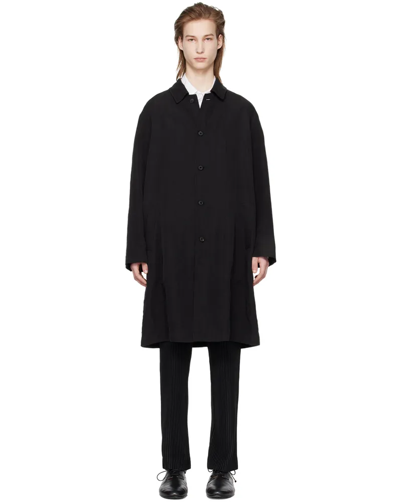 ATON Black Nidom Coat Black