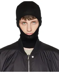 Rick Owens Black Skull Balaclava Black