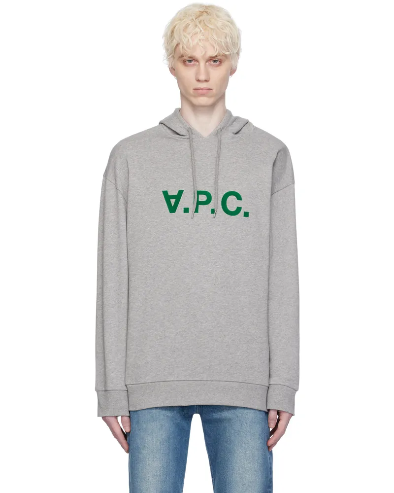 A.P.C. Gray Milo Hoodie Plb