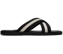 Black & White Gyllu Sandals