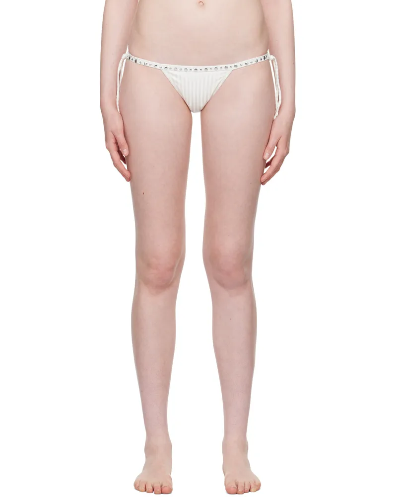 GIMAGUAS White Nina Bikini Bottom White
