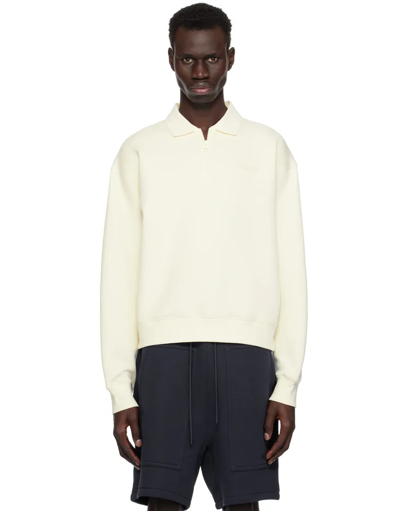 Mackage Off-White Felix Polo Cream