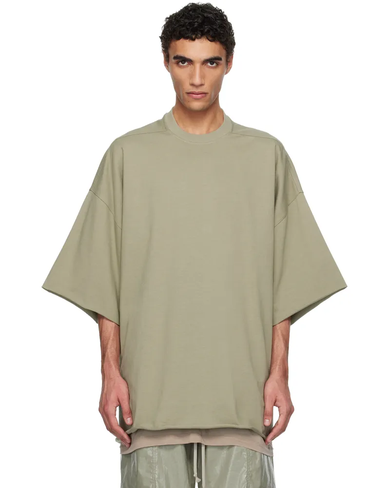 Rick Owens Green Hollywood Tommy T-shirt 15