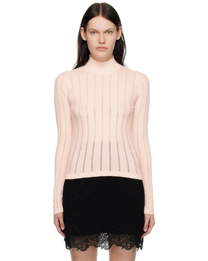 See by Chloé Pink High-Neck Blouse 6a3