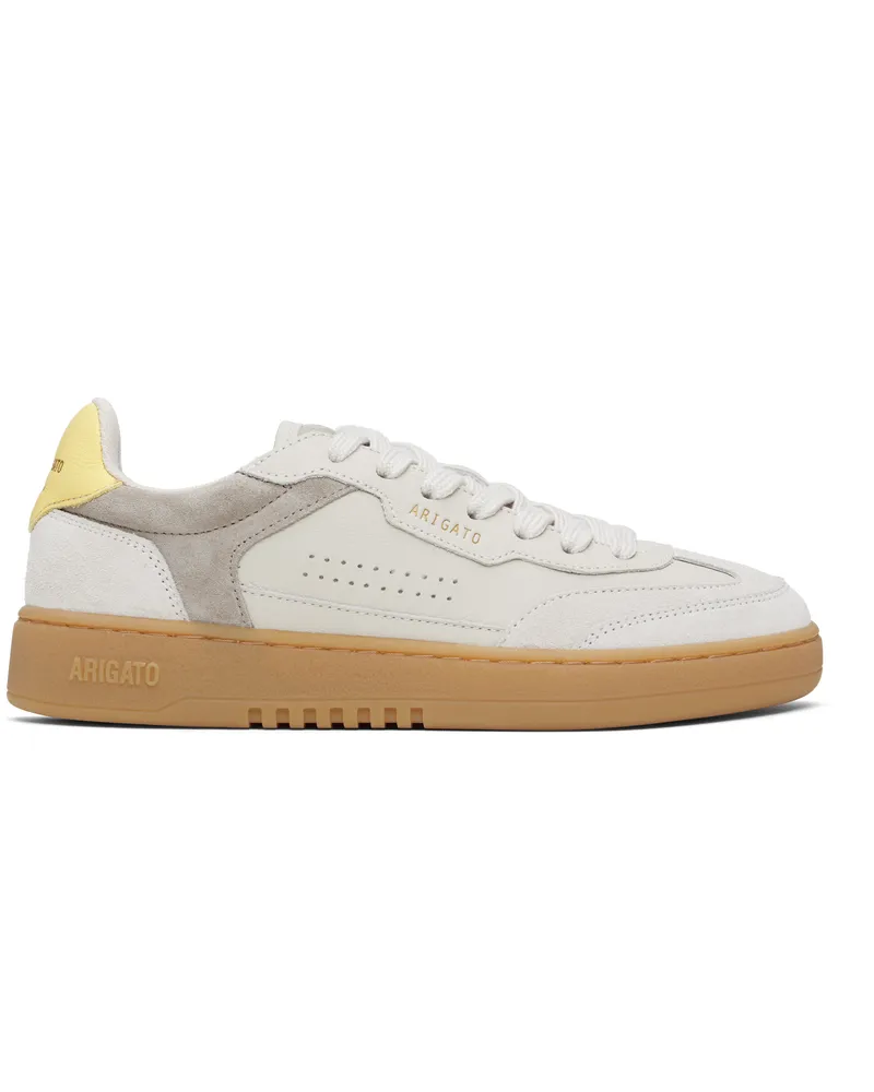 Axel Arigato Gray Dice T-Toe Sneakers Beige