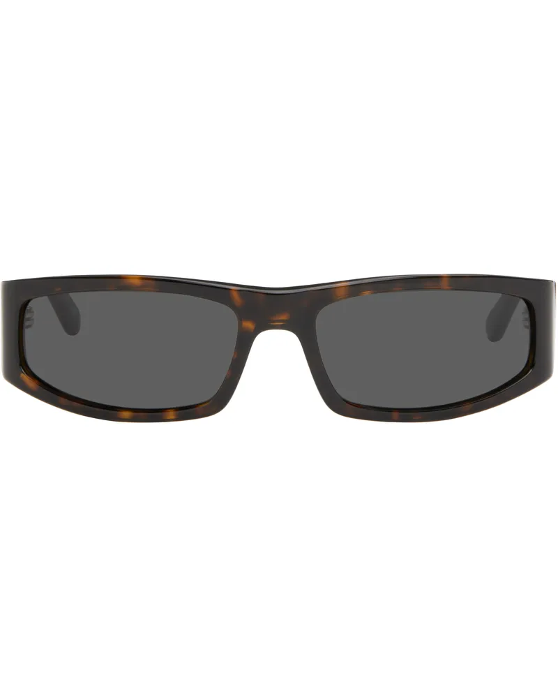Courrèges Brown Tech Sunglasses I005