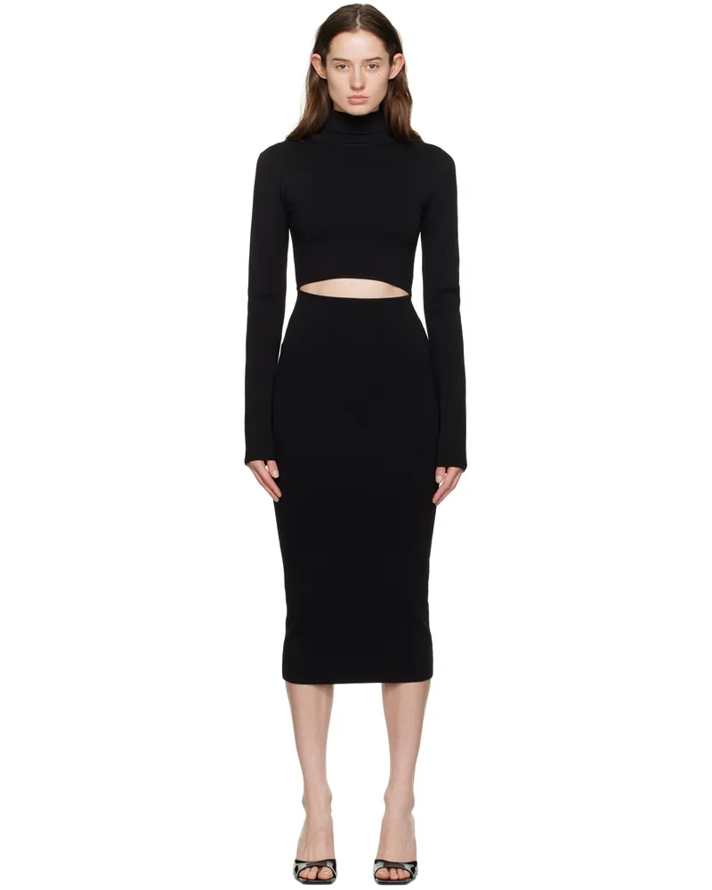 GAUGE81 Black Suno Maxi Dress 100