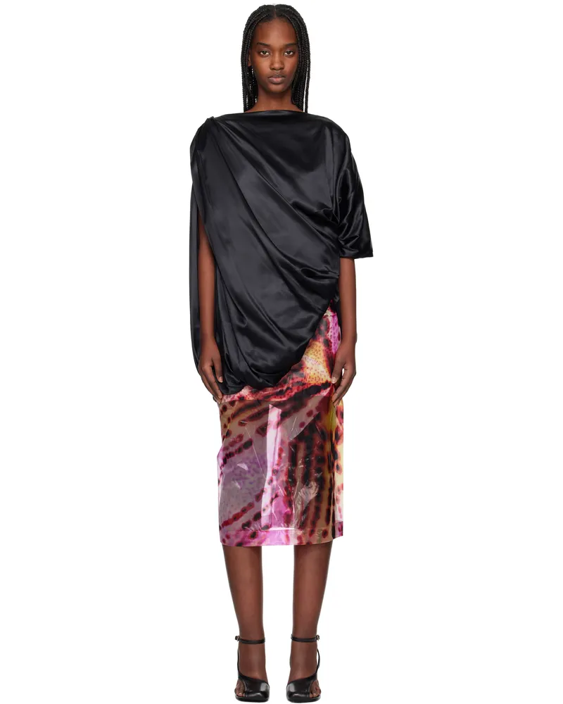 Dries van Noten Black Silk Blouse 900