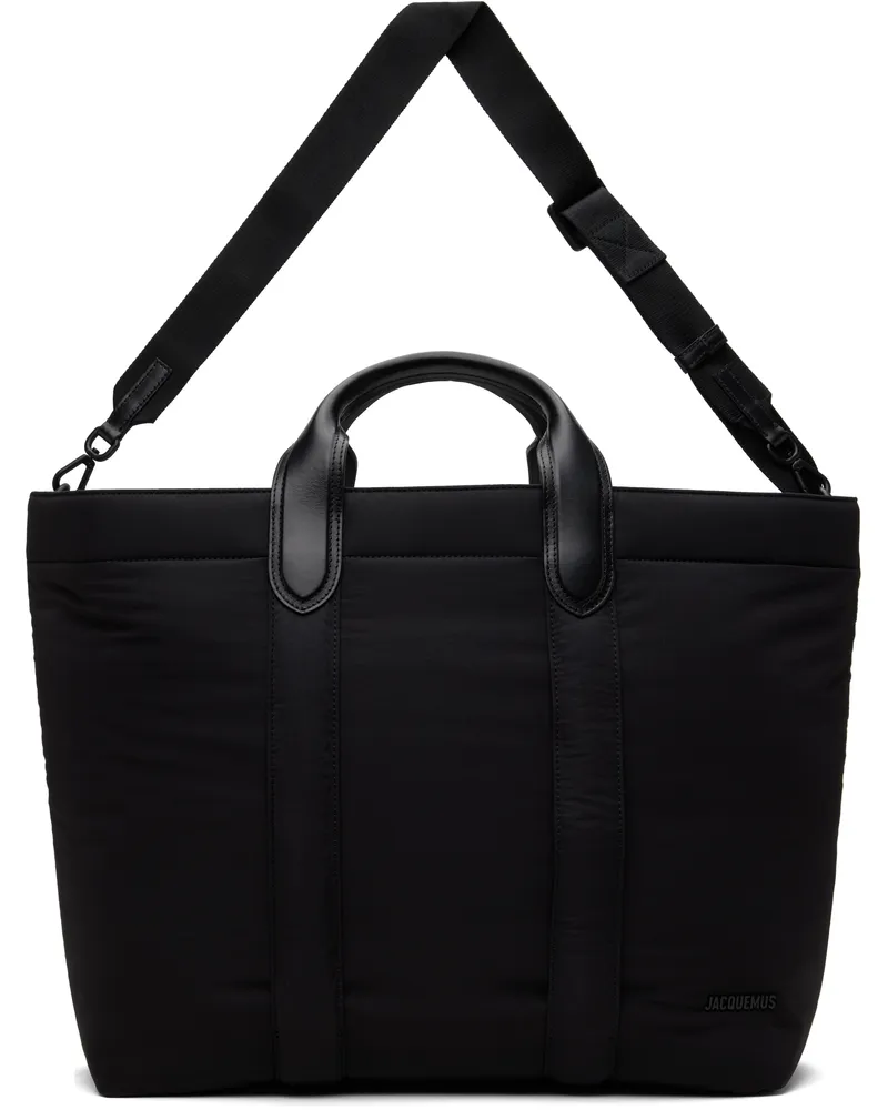 Jacquemus Black La Croisière 'The Bambino shopper' Tote 990