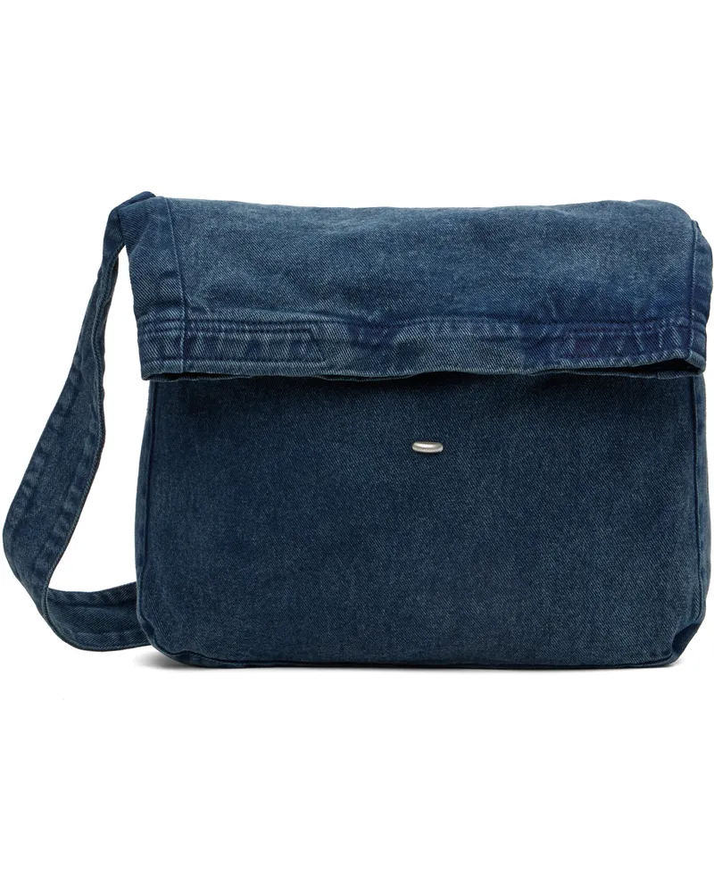 Our Legacy Blue Sling Bag Dusty